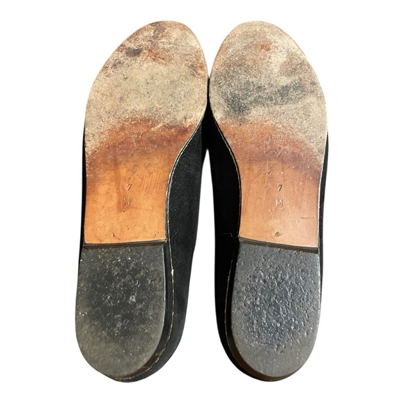 Anne Klein Vintage Black Suede Slip-On Flats | Timeless Classic Chic 7M - Picture 10 of 12